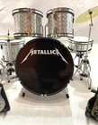 Metallica   2 - Miniature Drum   Guitar Set - Diorama - Memorabilia Collectibles