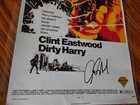 Clint Eastwood Signed Autographed 11x17    dirty Harry    Movie Poster Coa Auto