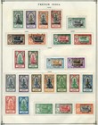 French India Collection On Complete Scott International Pages To 1940