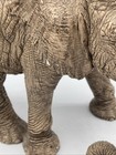 Vintage Martha Carey The Herd Elephants  Figurine 3126 Lightning Rare Htf
