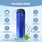 Portable Electric Bidet Handheld Toilet Sprayer With Usb Cable Travel Bidet-blue