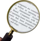 Handcrafted Wooden Magnifying Glass   10 X Brass Magnifier   Antique Vintage    