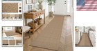 Versatile 2x8 Ft Hall Runner Rug - Lightweight  Foldable   Non-slip Design