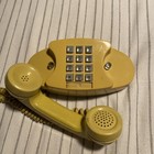 Vintage Princess Phone Western Electric Bell System Yellow Push Button Df