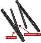 Roof Rack Rails For Tacoma Double Cab 2005-2023 Black Aluminum Luggage Carrier