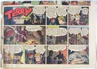 Vintage 1947 Newspaper Comics - Blondie  Smilin Jack  Terry Pirates