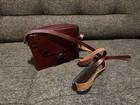Vintage Leitz Leica Slr Leather Camera Hard Case  Mint