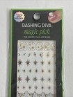 Dashing Diva Magic Pick Midnight Moolight Stars 50  Stickers New