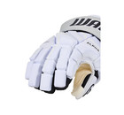 Warrior Lx3 Nhl Team Stock Hockey Gloves - Los Angeles White silver Senior 15 