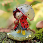Wee Forest Folk M-758b Lady Bug Puddle Jumper