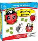 Ladybug Letters 26p Puzzle Sealed Learning The Alphabet Carson Dellosa Education