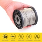 1 16 Wire Rope 328ft Wire Cable 304 Stainless Steel Aircraft Cable 7x7 368 Lbs