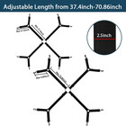 Bed Sheet Straps Fasteners Suspenders Grippers Clips  Triangle Shape  Adjustable