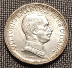 2 Lire 1914 Quadriga Briosa Spl  Coin Kingdom Of Italy In Silver