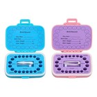 20 Shed Baby Teeth Keepsake Box  Colored Tooth Holders  Container Organizer 
