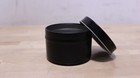 Candle Science 4 Oz  Black Candle Tins  case Of 120 