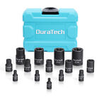 Duratech 14pc Female E-torx Torque Socket Star Impact Socket E4-e24 1 4 -1 2  Dr