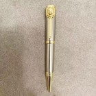 High Grade Kipling Series Steel Color - Gold Clip 0 7mm Ballpoint Pen No Box