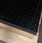 24  X 96  Black Aluminum Diamond Plate Sheet  025   1 40   Trailer  Rv  Garage