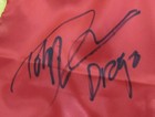 Dolph Lundgren Autographed Ivan Drago Rocky Iv Insc Boxing Trunks Psa dna 179997