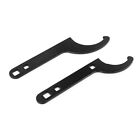 Coilover Wrench Spanner Adjustment Tool Universal 2 Pcs Black Ss Aftermarket