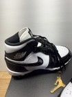 Nike Air Jordan Air Fastflex Molded Football Cleats Black white Size 4 5 Youth