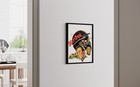 Star Trek 1966  james Bama Artwork  Nbc Tv Promotional Poster  17 x22 