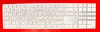 Apple Magic A1843 Magic Keyboard W  Numeric Keys White Fully Tested Works Great