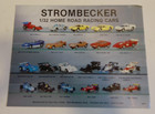 Rare Vintage Strombecker 1 32 Home Road Racing Cars Promotional Sheet