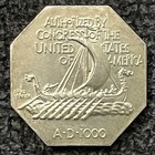 1925 Norse American Medal Thick Silver