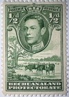 Travelstamps  1938 Bechuanaland Protectorate  124 Cattle   Baobab Tree Mnh 1 2d