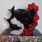 Vtg Wizard Of Oz Ceramic Westland Giftware Wicked Witch Coin Bank original Box