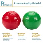 Pointyard 100mm Bocce Ball Set  Regulation Bocci Set 100mm  Colorful 