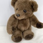 Charm Co 1985 Jointed Teddy Bear Plush Collectible Stuffed Animal  vintage Brown