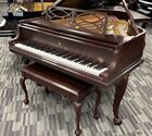 Steinway M 5 7  Chippendale Grand Piano - Picarzo Pianos - Mahogany 1997 - Video