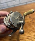 Rare Vintage 1930s Indian Motorcycle No  60 Fishing Reel Chrome