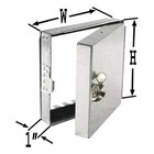 Dayton 2tfx5 Hinged Duct Access Door  12 In   Square