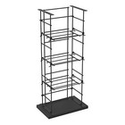 176 Cds Cabinet Stand Wall Tower Steel Wire Dvd Holder Media Storage Movie Shelf