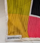 Vintage Henri Bendel New York Silk Scarf With Zebras