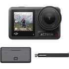 Dji Osmo Action 4 Adventure Combo - 4k Action Camera   Battery Case - Open Box