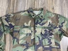 Vintage Us Army Military Woodland Camo Coat Bdu  Medium Regular 8415-01-184-1331