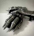 Medieval Steel Nazgul Gloves Armor Steel Costume Gauntlets Gloves