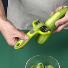 3 In 1 Rotary Peeler Grater Julienne Slicer For Fruit Vegetable Kitchen Gadget 