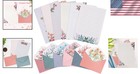 36 Pcs Writing Paper And Envelopes Set warm Floral Themed Stationary Set For Wed