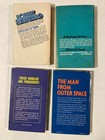 Vintage Sci Fi Books  Lot Of 4  Various Obscure Authors   Titles