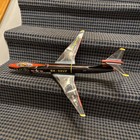Vintage Tomiyama Tomy Bk-02vf Tin Toy Jet Bomber Airplane Friction Large Japan