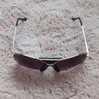 Av-1352 Pilot Sunglasses Gold Metal Frame Purple Lenses 100  Uv Protection