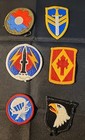 Lot Of 12 Army Patches Vntg