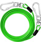 Jenico Dog Tie Out Cable  500 Lbs  10 To 50 Feet  Heavy Duty Chain For Dog   Pet