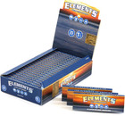Elements 1 25 1 1 4 Size Ultra Thin Rice Rolling Paper Full Box Of 25